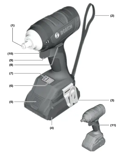BOSCH-18V-400-GDS-Professional-Cordless-Impact-Wrench-FIG-1