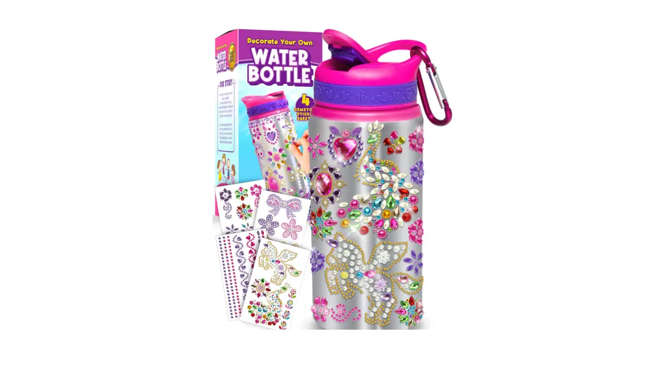 Purple Ladybug A-pl-0514 Jewel Water Bottle Instruction Manual