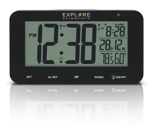 EXPLORE-SCIENTIFIC-RDC1004-Radio-Controlled-Alarm-Clock-product-image