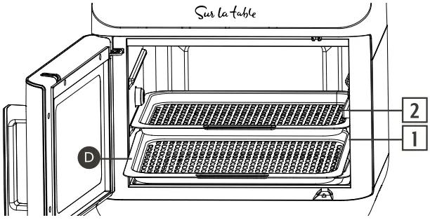 Sur La Table SLT-1807 13QT Air Fryer Oven C7
