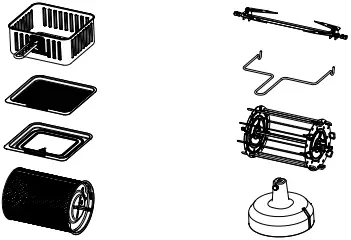 Sur La Table SLT-1807 13QT Air Fryer Oven D2