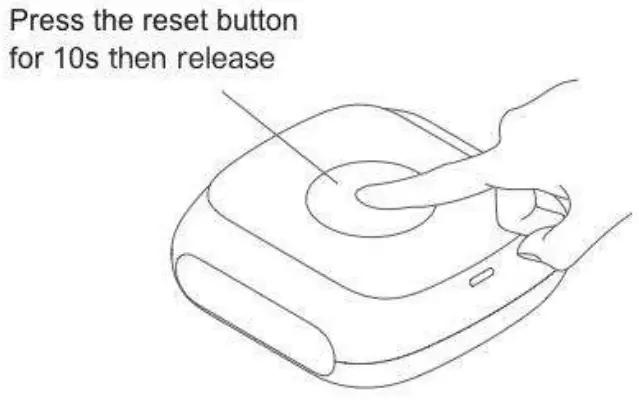 LINKOZE Smart WiFI Humidity and Temperature Thermometer - Pairing