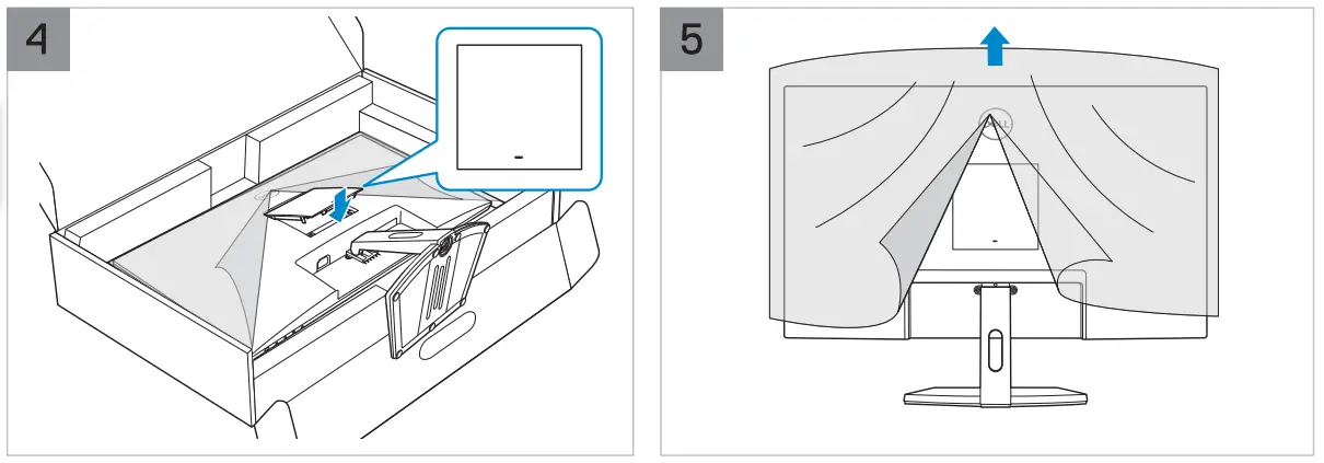Dell S2721Q Monitor - 1