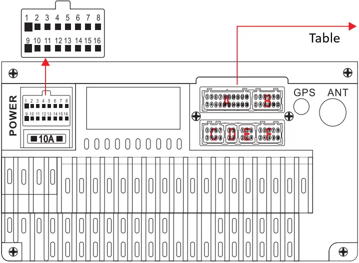 VORDON 910 Car Stereo Display A1