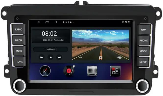 VORDON 910 Car Stereo Display