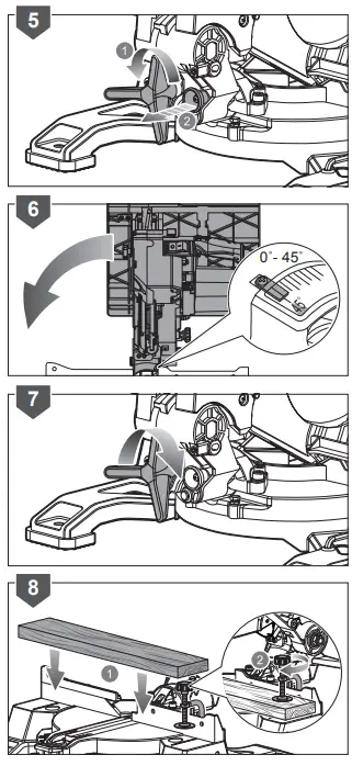 RYOBI RTMS1800 Combined Miter Saw 19