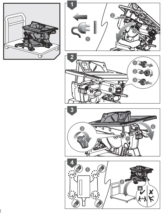 RYOBI RTMS1800 Combined Miter Saw 22