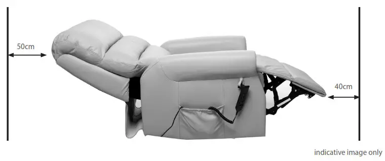 ROYALE MEDICAL S19401 Chadwick Lift Chair Range - PLACING OF THE CHAIR