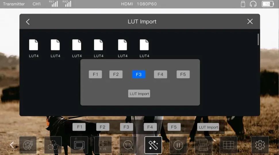 RENTAPHOTO Mars M1 Monitor Transmitter - Import LUT