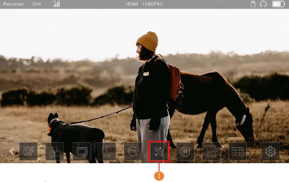 RENTAPHOTO Mars M1 Monitor Transmitter - LUT import