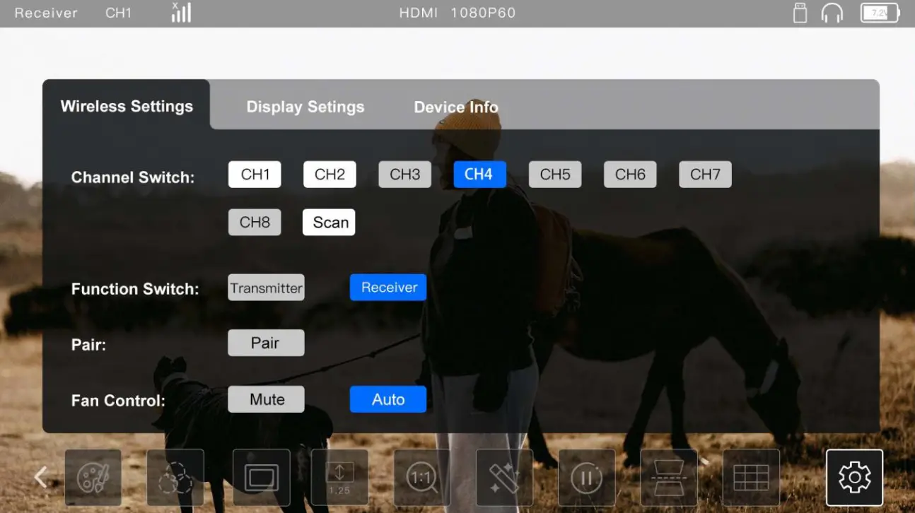 RENTAPHOTO Mars M1 Monitor Transmitter - Receiver