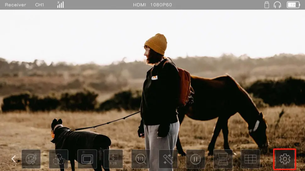 RENTAPHOTO Mars M1 Monitor Transmitter - Setting