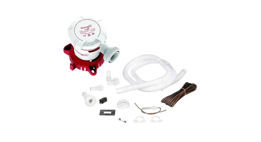 Attwood Marine Mk2 T500 Manual Bilge Pump W/installation Kit User Guide