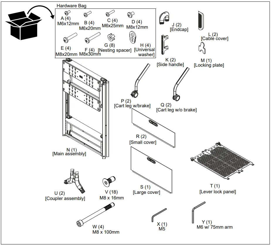 CHIEF-LSCU-Designer-Video-Cart-FIG-17