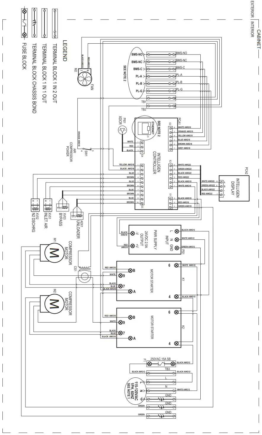 POTTER INS 600 Nitrogen Generator - Figure 43