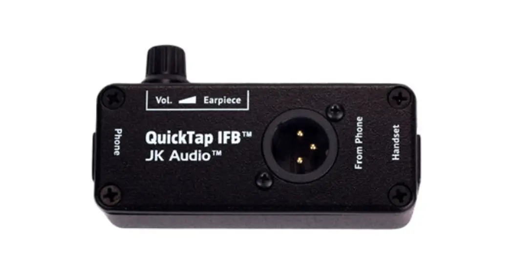 Jk Audio Quicktap Ifb Telephone Handset Ifb Tap User Guide