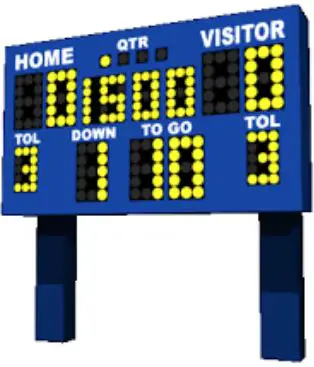 FAIR-PLAY BA-7209-2 Baseball Scoreboard-fig1