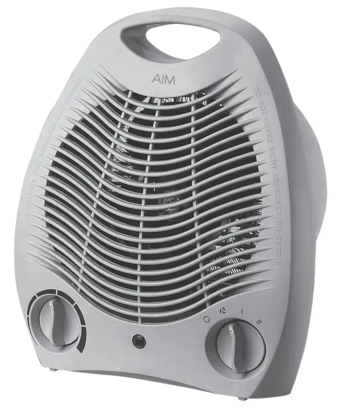 AFH215N-AIM Fan Heater with Carry Handle 2000 W 