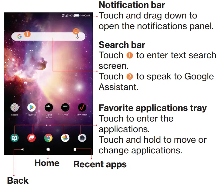 TCL 9048S 8.0 inch FHD display 4G LTE Tablet--Notification