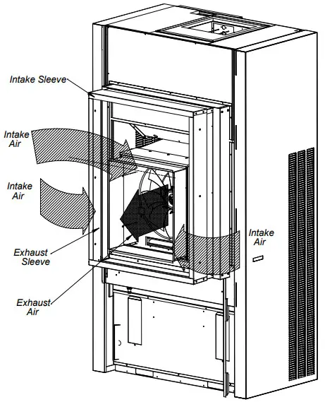 Bard IWSR-A23 I-TEC Wall Sleeve for Recessed Wall Louvers - figure 2