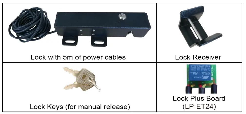 TOPENS ET24 Automatic Electric Gate Lock-- Electric