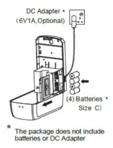 LUXTON B08J2VDCMQ Automatic Hand Sanitizer Dispenser - parts name C