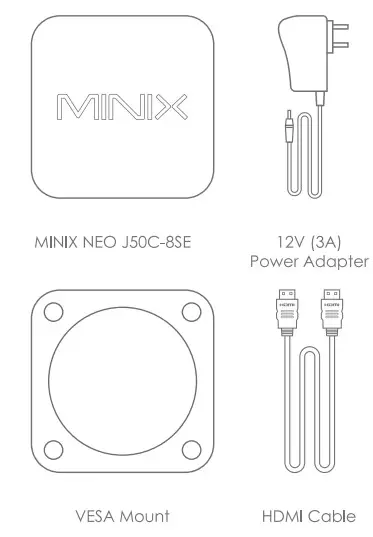 MINIX J50C-8SE Ultra Compact Gemini Lake Mini PC -- CON