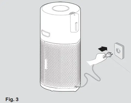 HOOVER HHP50CA001 Air Purifier -- Fig. 3