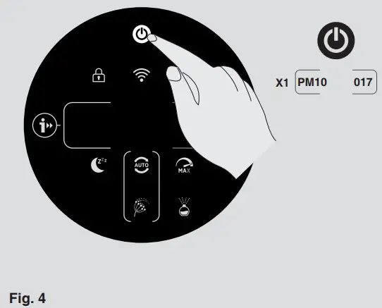 HOOVER HHP50CA001 Air Purifier -- Fig. 4