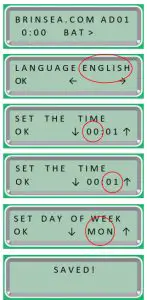 Brinsea Chicksafe Advance Automatic Chicken Coop Door Opener- screen