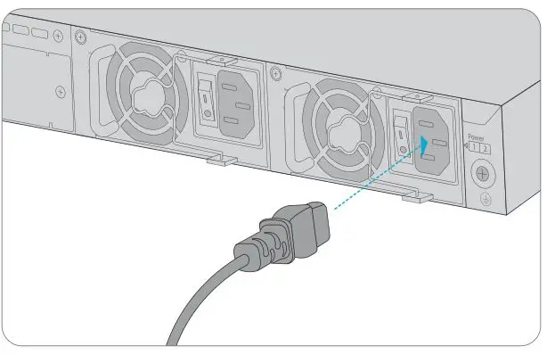FS Managed L2+ Gigabit PoE+ Switches - Connecting the Power