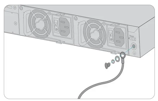 FS Managed L2+ Gigabit PoE+ Switches - Grounding the Switch