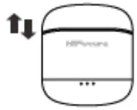 HiFuture 3TSOBBB6IJT1 Flybuds TWS Earbuds - AUTO ON Pairing