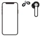 HiFuture 3TSOBBB6IJT1 Flybuds TWS Earbuds - Bluetooth devices