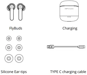 HiFuture 3TSOBBB6IJT1 Flybuds TWS Earbuds - Unboxing