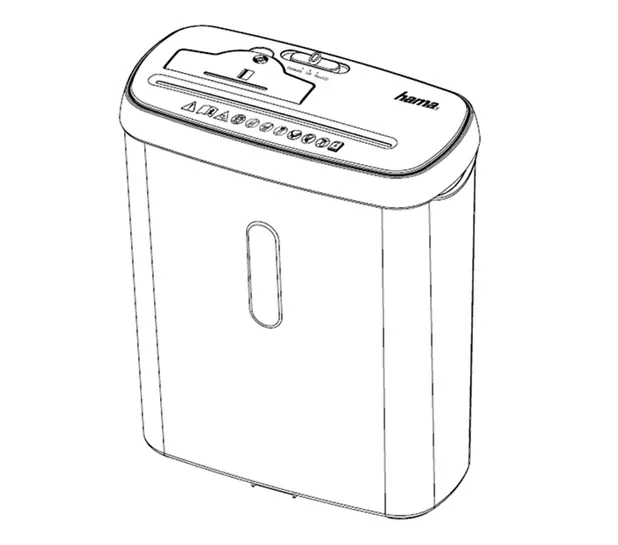 Hama 00050542 Basic S8cd Shredder Instruction Manual