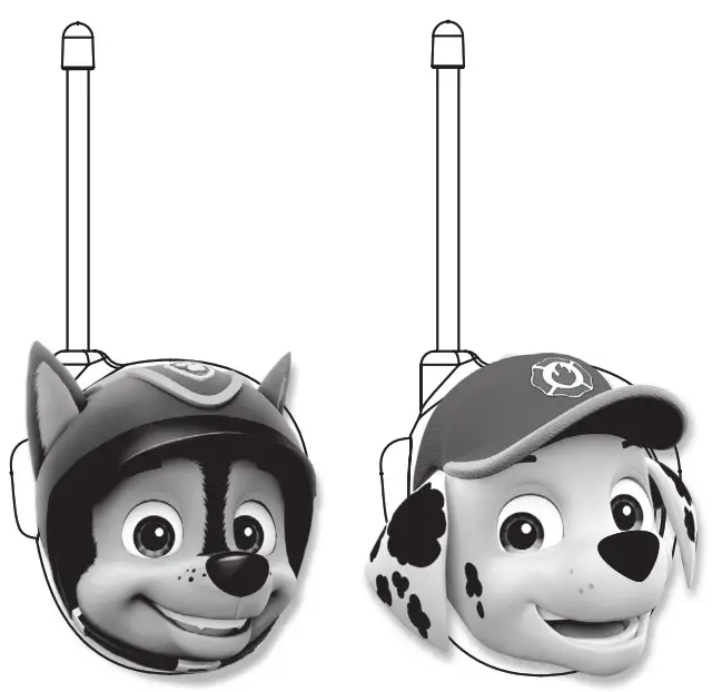 eKids PW 202 Walkie Talkie