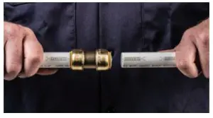 SharkBite UC248LF Lead Free Elbow for Connecting PEX Tubing - Step 2