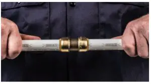 SharkBite UC248LF Lead Free Elbow for Connecting PEX Tubing - Step 3