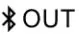 BT out icon