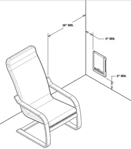 Installing fan heater