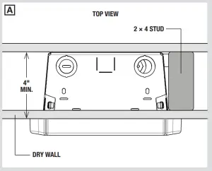 Installing fan heater