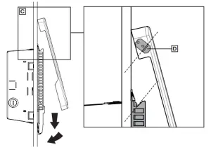 Attaching front panel