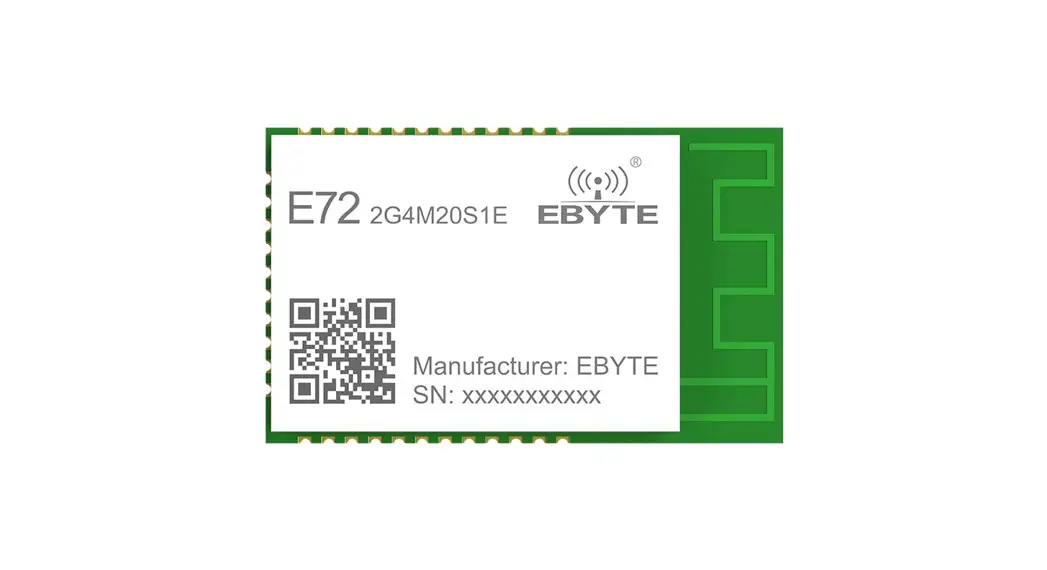 Ebyte E72-2g4m0551f Cc2652rb Multifunctional Soc Wireless Module User Manual