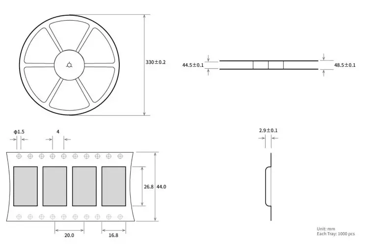 EBYTE E72 2G4M0551F CC2652RB Multifunctional SoC Wireless Module- Bulk packing