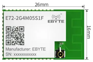 EBYTE E72 2G4M0551F CC2652RB Multifunctional SoC Wireless Module
