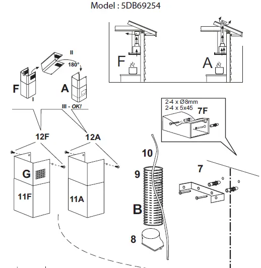 BLAUPUNKT 5DB66254 Extractor Hood fig 7