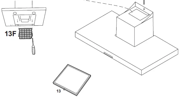 BLAUPUNKT 5DB66254 Extractor Hood fig 8