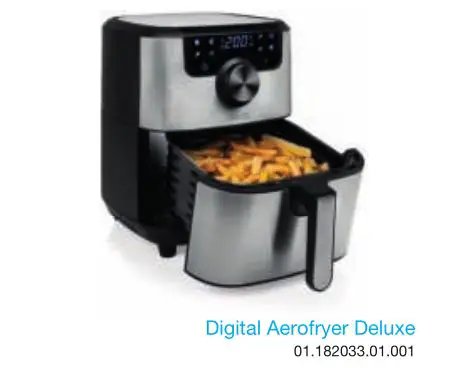 Princess Digital Aerofryer Deluxe Instruction Manual Princess Digital Aerofryer Deluxe Instruction Manual