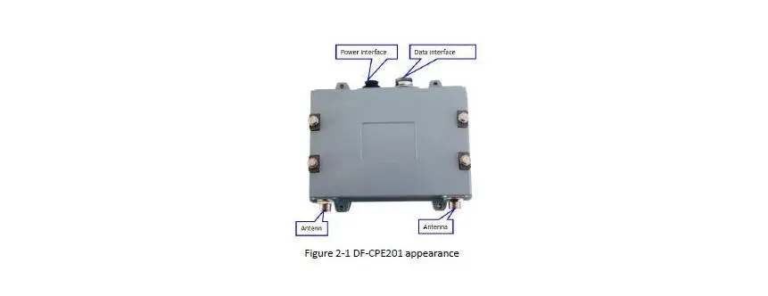 Dandong Dongfang Measurement Control Technology Df-cpe201 Customer Premise Equipment Installation Guide